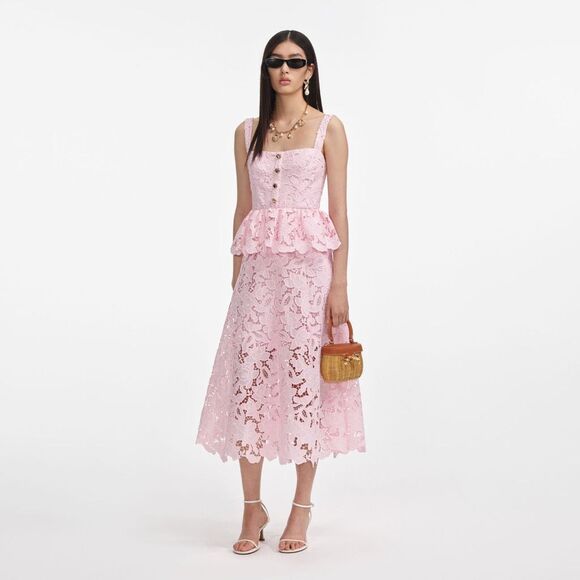 open lace back dress It's Your Love Cream White Pastel Floral Maxi Dress – Shop the Mint main image 0